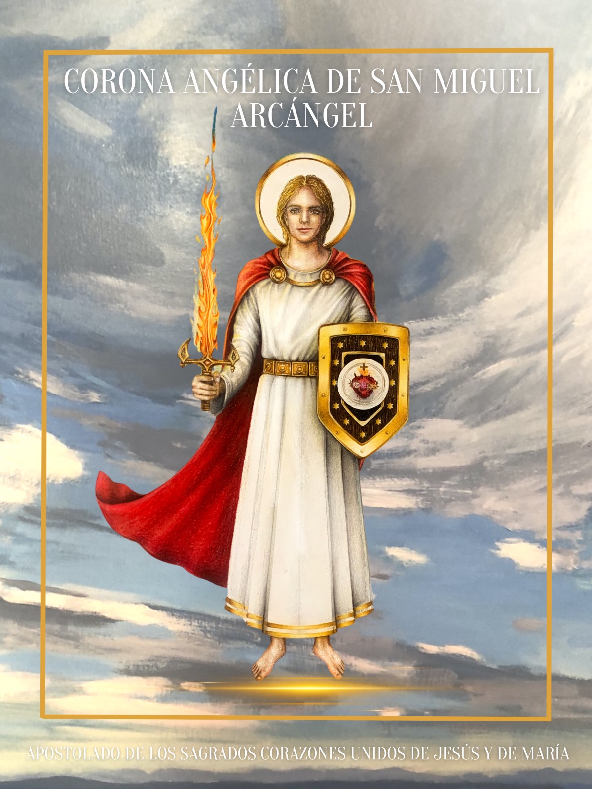 Corona Angélica de San Miguel Arcángel – APOSTOLADO DE LOS SAGRADOS  CORAZONES UNIDOS DE JESÚS Y DE MARÍA